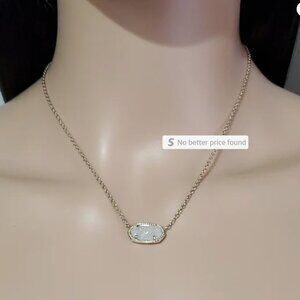 Kendra Scott "Elisa" Iridescent Drusy Necklace